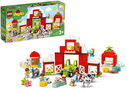 Конструктор LEGO DUPLO 10952 Фермерский трактор, домик и животные