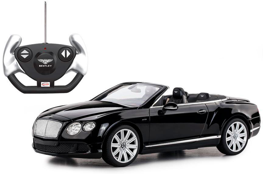Радиоуправляемая машина Rastar Bentley Continetal GT 1:12 черный