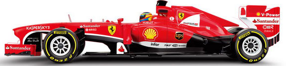 Радиоуправляемая машина Rastar Ferrari F1 1:18 красный