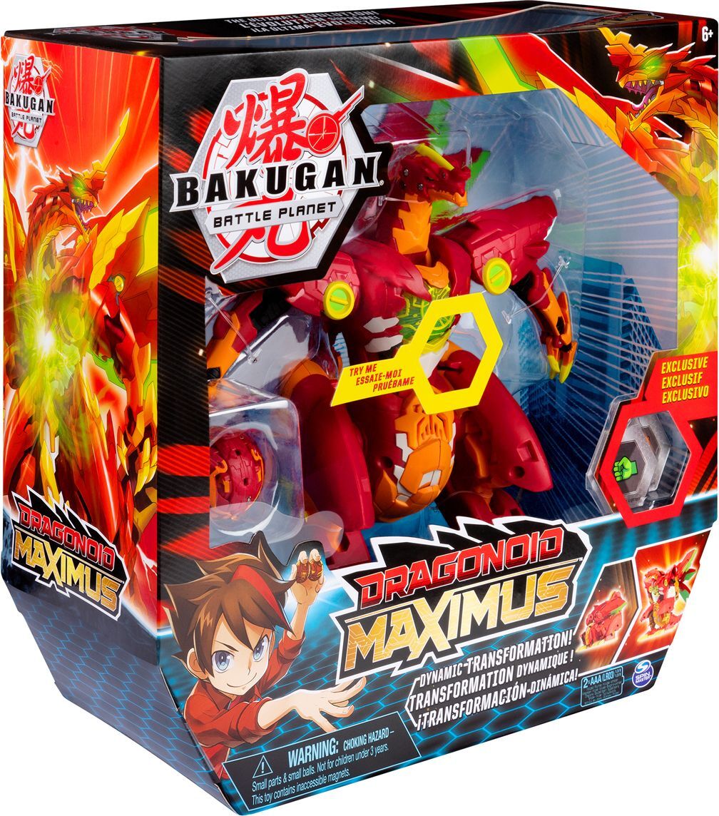 Фигурки Spin Master Bakugan Dragonoid Maximus 6051243 купить в Геленджике в  интернет-магазине LEMI KIDS