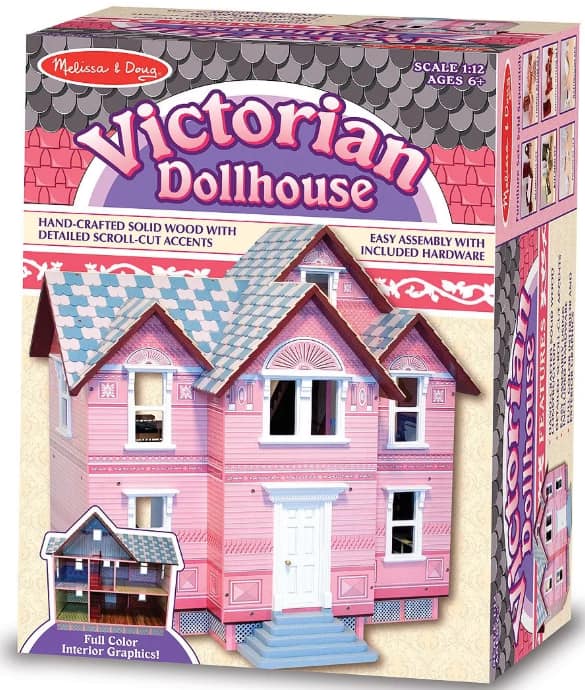 Викторианский дом для кукол Melissa & Doug  (в сборе)
