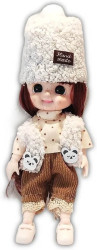 Кукла с шарнирами Милаша, размер 16 см, с аксессуарами
