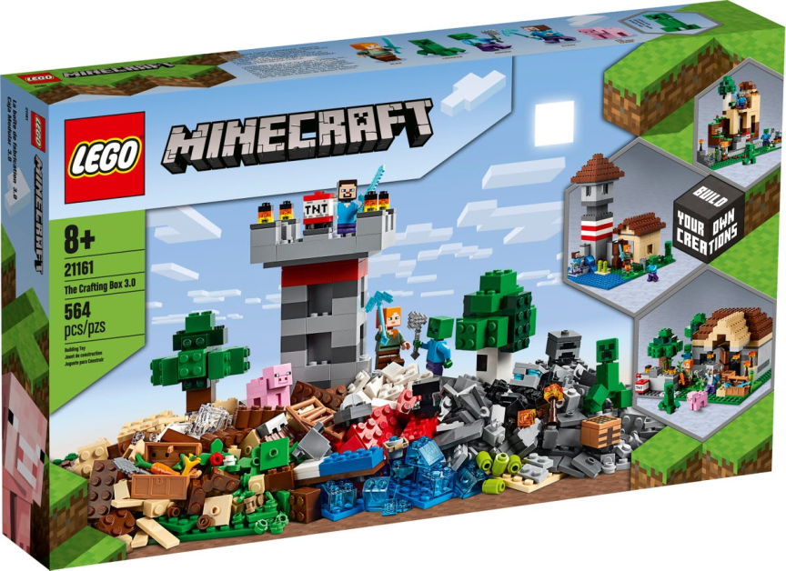 Конструктор LEGO Minecraft 21161 Набор для творчества 3.0