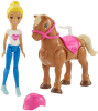 Набор Barbie Пони и кукла, серия В движении в ассортименте