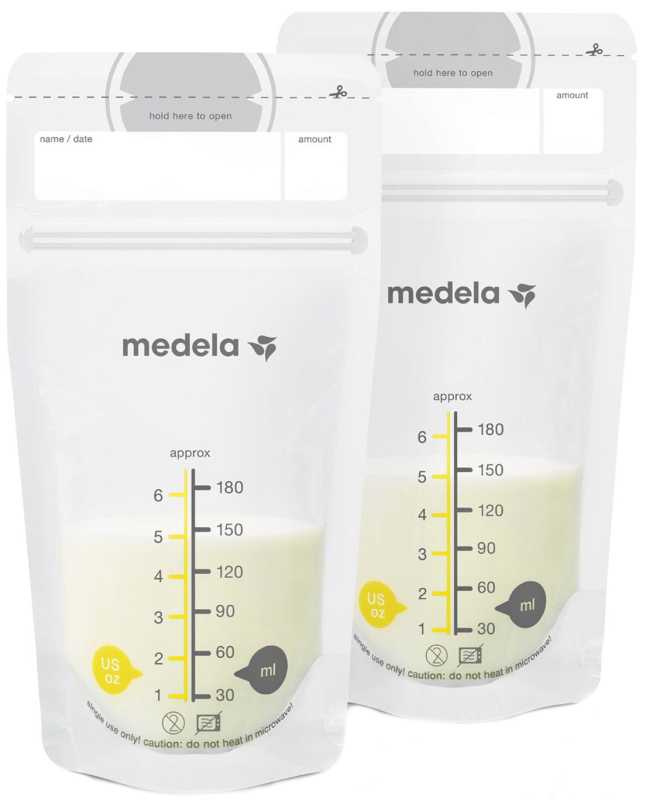 Пакеты одноразовые для хранения грудного молока Medela 25 штук