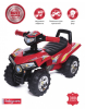 Каталка детская Babycare Super ATV кожаное сиденье Красный (Red)