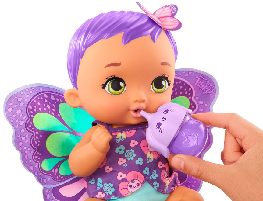 Кукла My Garden Baby Малышка-фея Цветочная забота, фиолетовая