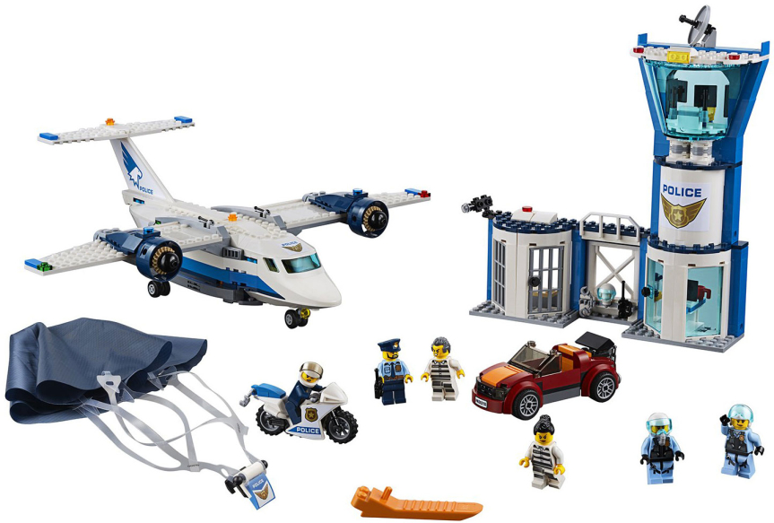 Конструктор LEGO City 60210 Воздушная полиция: авиабаза