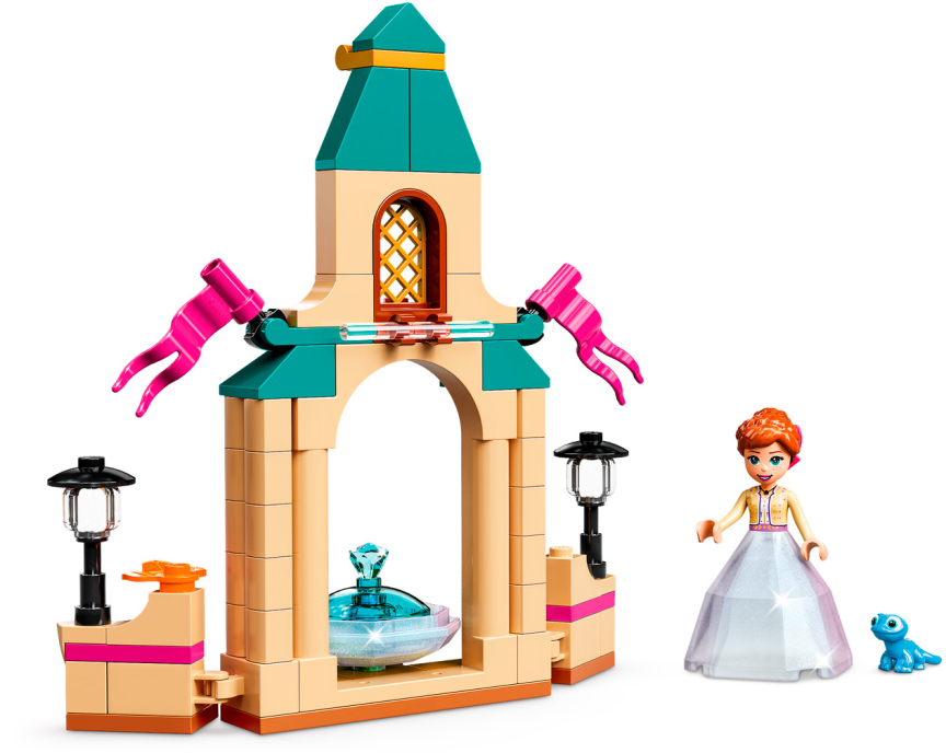 Конструктор Lego Princess 43198 Двор замка Анны