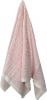 Плед вязаный Little Star Кубики" 105х105 см нежно-розовый + крем
