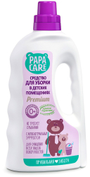 Средство для мытья всех видов поверхностей в детской комнате с антибактериальным действием Papa Care 1л