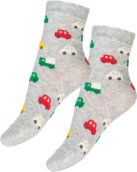 Носки детские Para socks N1D51 серый меланж 12