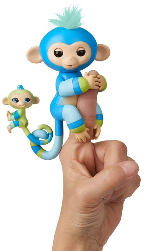 Интерактивная обезьянка Fingerlings Билли с малышом 12 см
