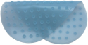 Антискользящий силиконовый коврик для ванны Roxy Kids 42х25 см голубой