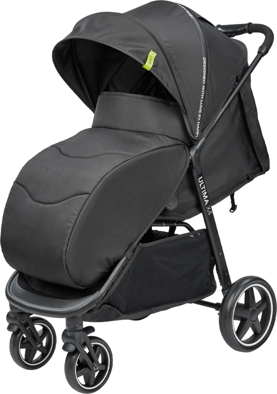 Прогулочная коляска Happy Baby Ultima V2 X4 black