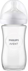 Бутылочка для кормления Natural Response Philips Avent, 240 мл, стекло, арт. SCY933/01