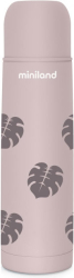 Детский Miniland термос для жидкостей Terra Thermos 500 мл, бежевый, листья