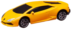 Машина металлическая Lamborghini Huracan LP610-4, без механизмов, жёлтая