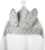 Полотенце детское с уголком Amarobaby Honey Bunny серый