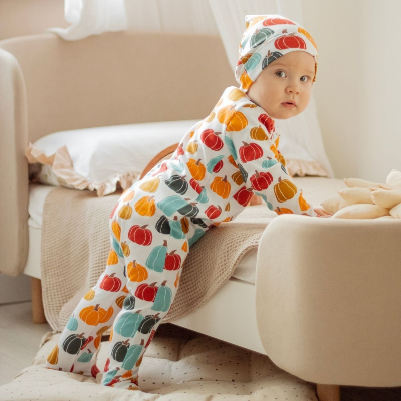 Комбинезон Mjolk Sleep and Play Тыквы 56