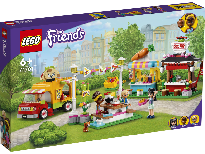 Конструктор Lego Friends  Рынок уличной еды