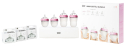 Подарочный набор для кормления детей из 7 предметов Comotomo Супер набор Всё включено розовый