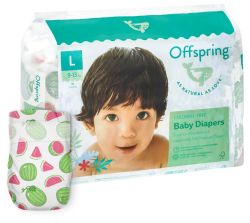 Подгузники Offspring Арбузы L 9-13 кг 36 штук